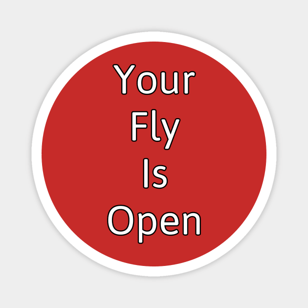 Fly is open Magnet by Kleiertees